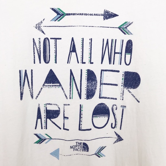 The North Face Boho Not All Who Wander.. L/S Tee M - Picture 4 of 7